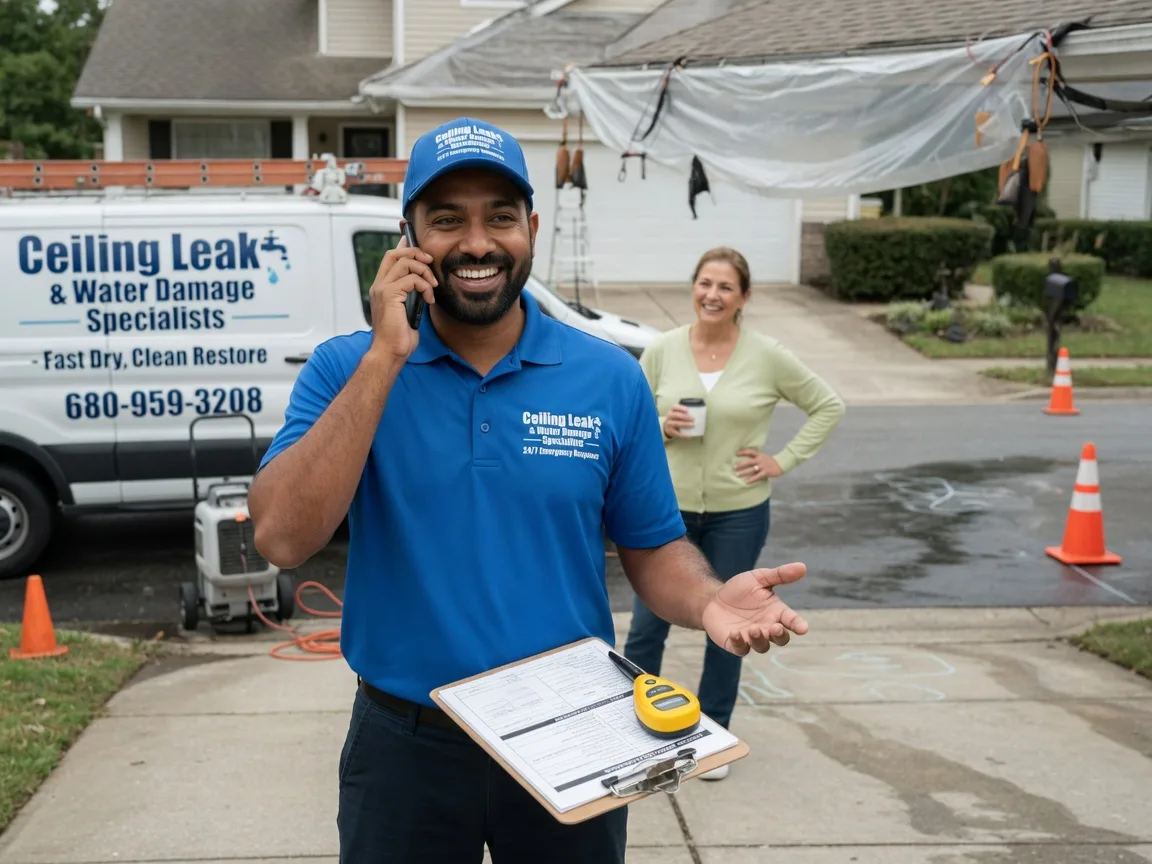 Ceiling Leak Cleanup Seneca, WI FAQs